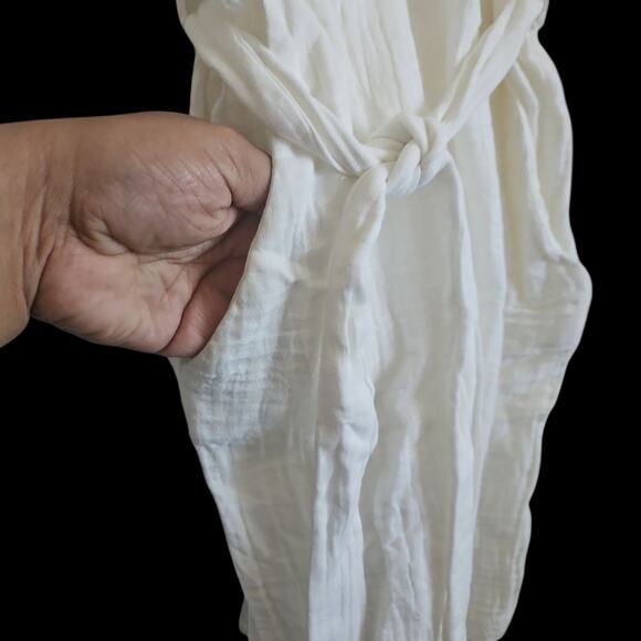 Primark Cream Button-Up Romper - Picture 5 of 6